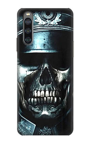 Sony Xperia 10 IV Hard Case Skull Soldier Zombie