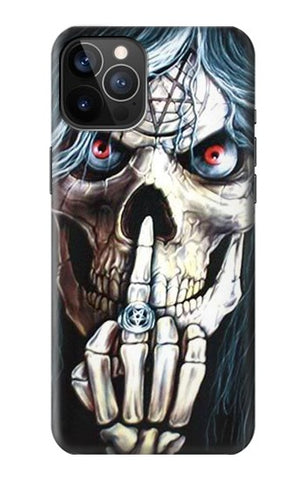 iPhone 12 Pro, 12 Hard Case Skull Pentagram