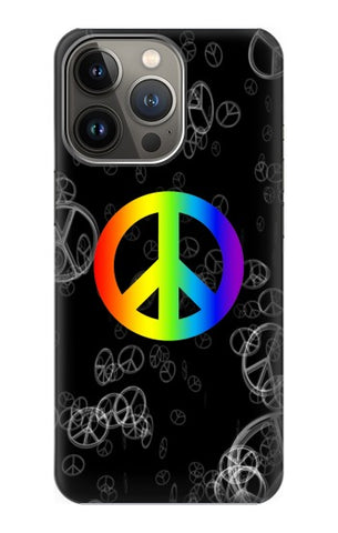 iPhone 13 Pro Max Hard Case Peace Sign