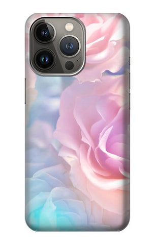 iPhone 13 Pro Max Hard Case Vintage Pastel Flowers