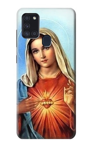 Samsung Galaxy A21s Hard Case The Virgin Mary Santa Maria
