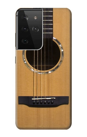 Samsung Galaxy S21 Ultra 5G Hard Case Acoustic Guitar