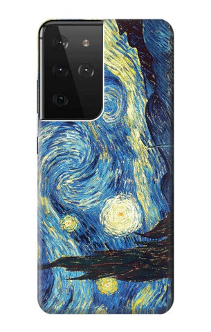 Samsung Galaxy S21 Ultra 5G Hard Case Van Gogh Starry Nights