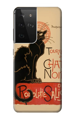 Samsung Galaxy S21 Ultra 5G Hard Case Chat Noir The Black Cat