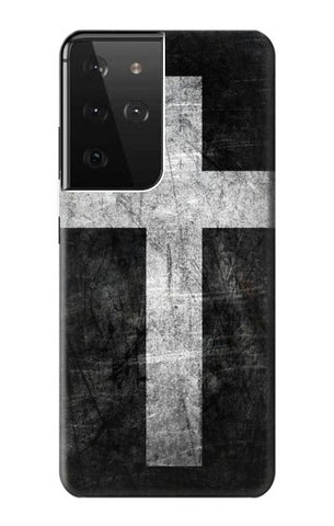 Samsung Galaxy S21 Ultra 5G Hard Case Christian Cross