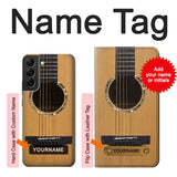  Moto G8 Power Hard Case Acoustic Guitar with custom name