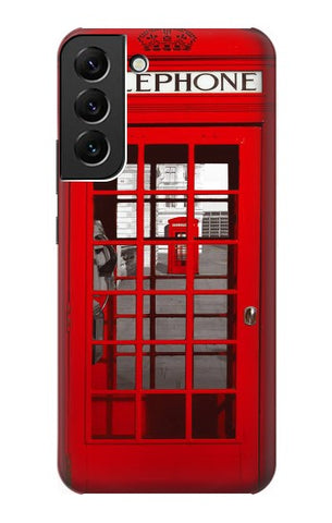 Samsung Galaxy S22+ 5G Hard Case Classic British Red Telephone Box