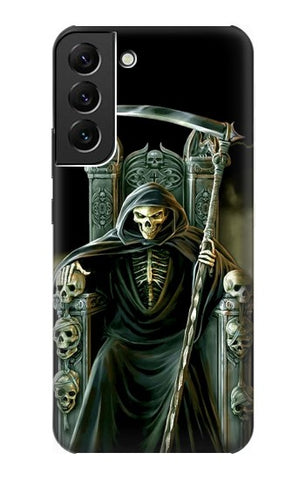  Moto G8 Power Hard Case Grim Reaper Skeleton King
