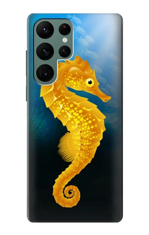 Samsung Galaxy S22 Ultra 5G Hard Case Seahorse Underwater World