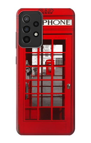 Samsung Galaxy A52s 5G Hard Case Classic British Red Telephone Box