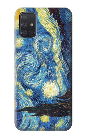 Samsung Galaxy A71 5G Hard Case Van Gogh Starry Nights