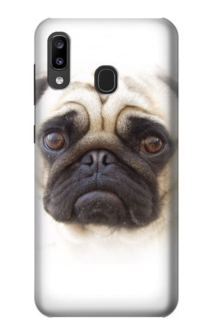 Samsung Galaxy A20, A30, A30s Hard Case Pug Dog