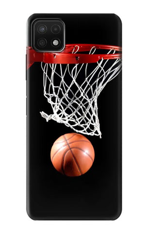 Samsung Galaxy A22 5G Hard Case Basketball