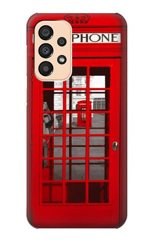 Samsung Galaxy A33 5G Hard Case Classic British Red Telephone Box