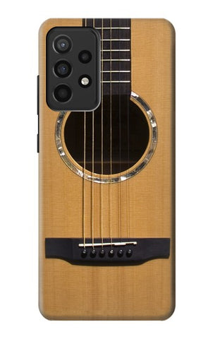 Samsung Galaxy A52, A52 5G Hard Case Acoustic Guitar