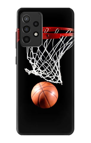 Samsung Galaxy A52, A52 5G Hard Case Basketball