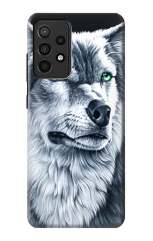 Samsung Galaxy A52, A52 5G Hard Case Grim White Wolf