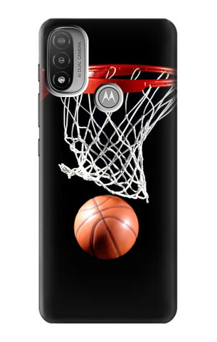  Moto G8 Power Hard Case Basketball