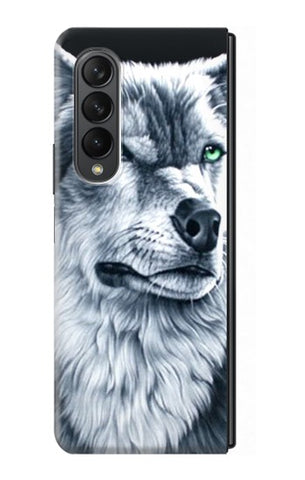 Samsung Galaxy Fold3 5G Hard Case Grim White Wolf