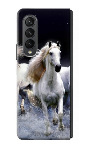 Samsung Galaxy Fold3 5G Hard Case White Horse