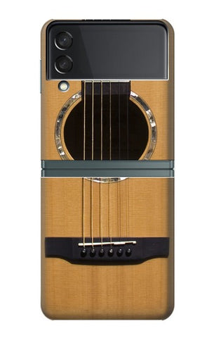 Samsung Galaxy Flip3 5G Hard Case Acoustic Guitar