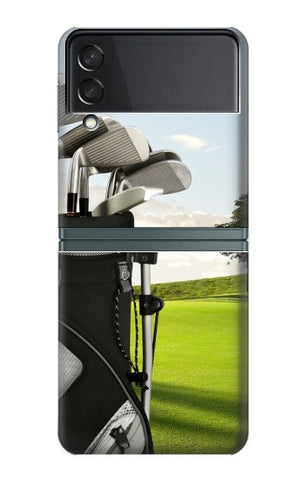 Samsung Galaxy Flip3 5G Hard Case Golf
