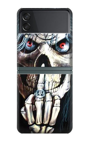 Samsung Galaxy Flip3 5G Hard Case Skull Pentagram