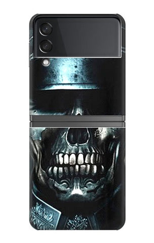 Samsung Galaxy Flip4 Hard Case Skull Soldier Zombie