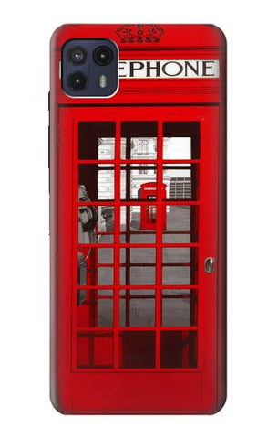  Moto G8 Power Hard Case Classic British Red Telephone Box