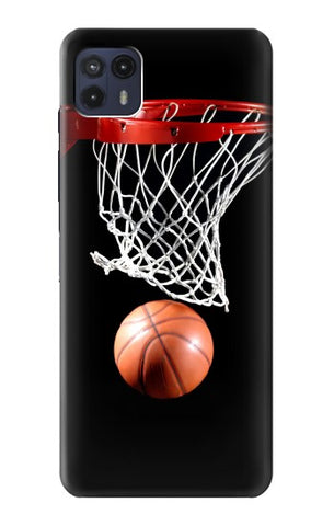  Moto G8 Power Hard Case Basketball