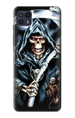  Moto G8 Power Hard Case Grim Reaper