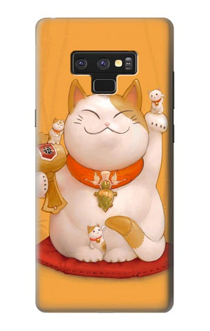Samsung Galaxy Note9 Hard Case Maneki Neko Lucky Cat