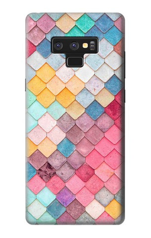 Samsung Galaxy Note9 Hard Case Candy Minimal Pastel Colors