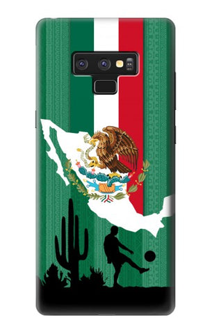 Samsung Galaxy Note9 Hard Case Mexico Football Flag