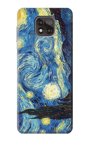 Motorola Moto G Power (2021) Hard Case Van Gogh Starry Nights