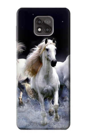 Motorola Moto G Power (2021) Hard Case White Horse