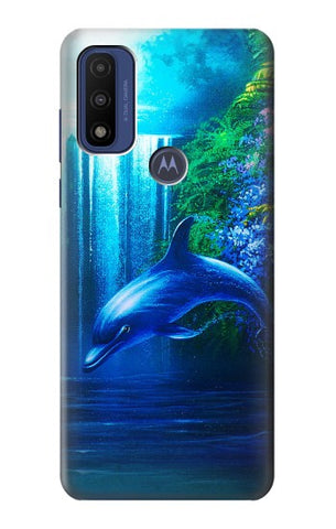 Motorola G Pure Hard Case Dolphin