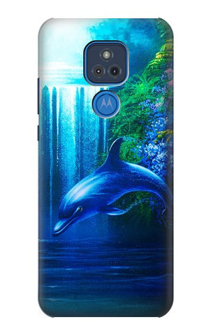 Motorola Moto G Play (2021) Hard Case Dolphin