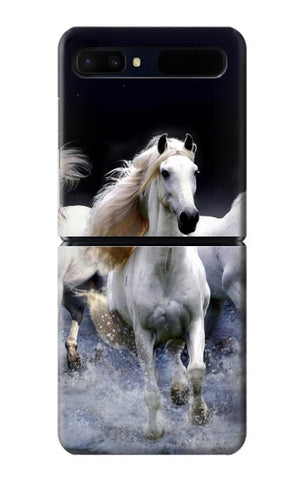Samsung Galaxy Galaxy Z Flip 5G Hard Case White Horse
