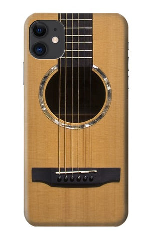 iPhone 11 Hard Case Acoustic Guitar