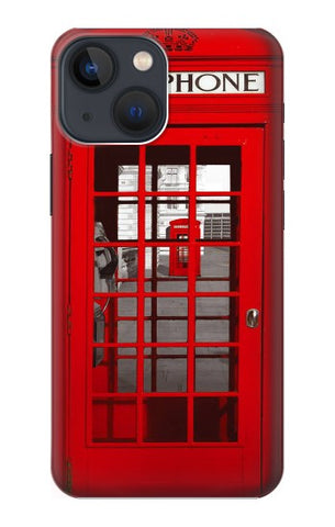 Apple iPhone 14 Hard Case Classic British Red Telephone Box
