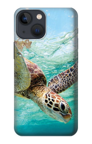 Apple iPhone 14 Hard Case Ocean Sea Turtle