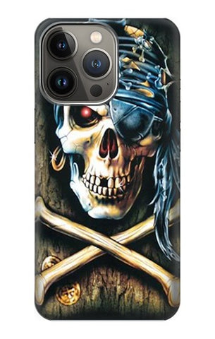 Apple iPhone 14 Pro Max Hard Case Pirate Skull Punk Rock