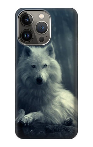Apple iPhone 14 Pro Max Hard Case White Wolf