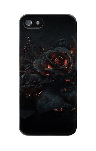 iPhone 5, SE, 5s Hard Case Burned Rose