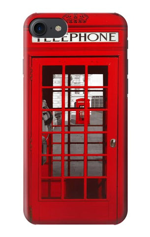 iPhone 7, 8, SE (2020), SE2 Hard Case Classic British Red Telephone Box