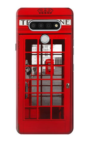 LG Stylo 6 Hard Case Classic British Red Telephone Box