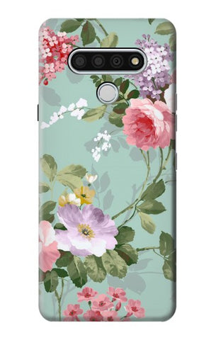 LG Stylo 6 Hard Case Flower Floral Art Painting