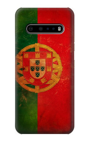 LG V60 ThinQ 5G Hard Case Vintage Portugal Flag