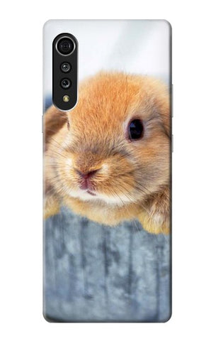 LG Velvet Hard Case Cute Rabbit